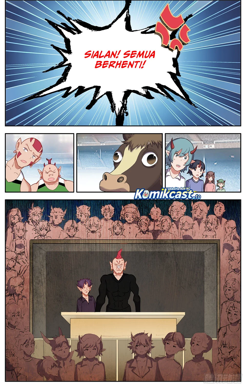 Different Kings Chapter 345 - halaman 9