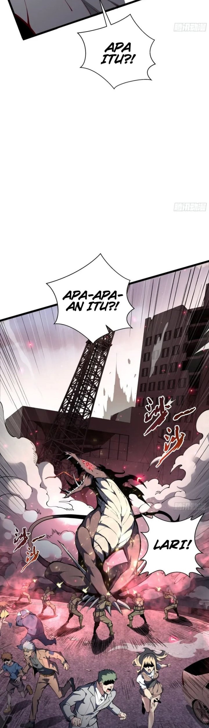Disaster Comes: I Evolve Into the Crimson King Chapter 1 - halaman 33