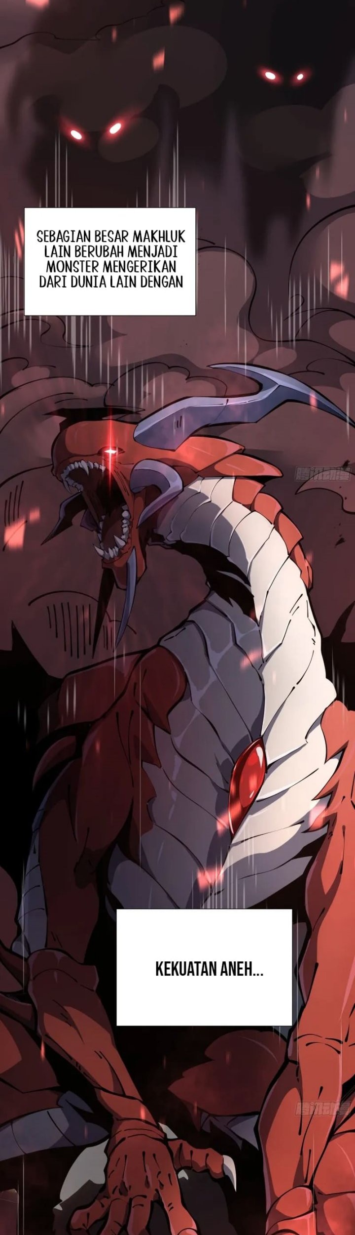 Disaster Comes: I Evolve Into the Crimson King Chapter 1 - halaman 4