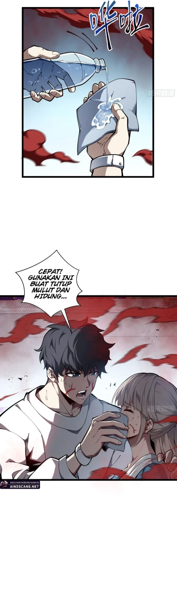 Disaster Comes: I Evolve Into the Crimson King Chapter 1 - halaman 55