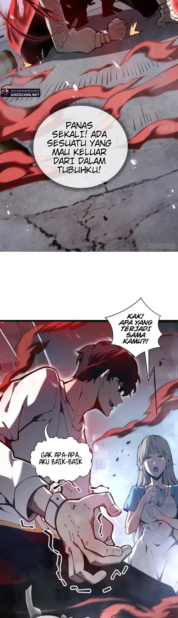 Disaster Comes: I Evolve Into the Crimson King Chapter 1 - halaman 57