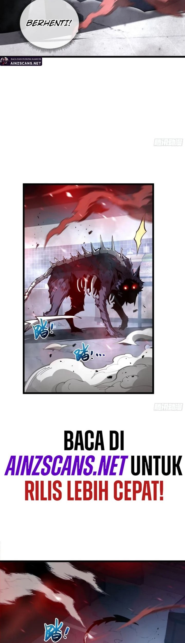 Disaster Comes: I Evolve Into the Crimson King Chapter 1 - halaman 58
