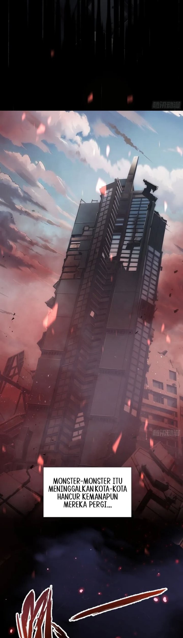 Disaster Comes: I Evolve Into the Crimson King Chapter 1 - halaman 6