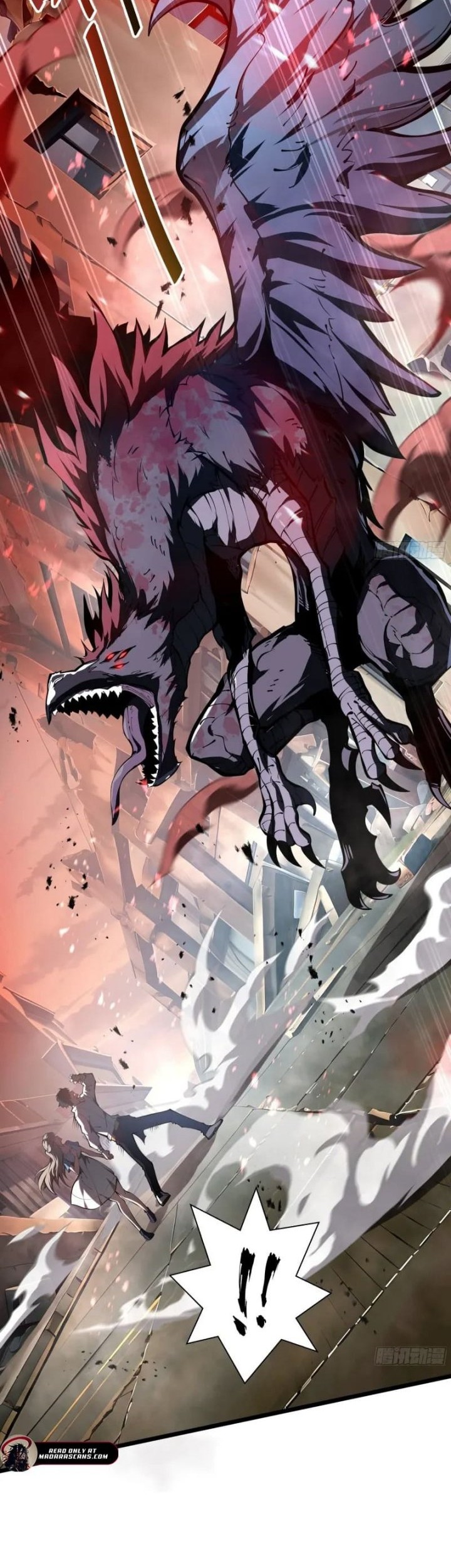 Disaster Comes: I Evolve Into the Crimson King Chapter 1 - halaman 63