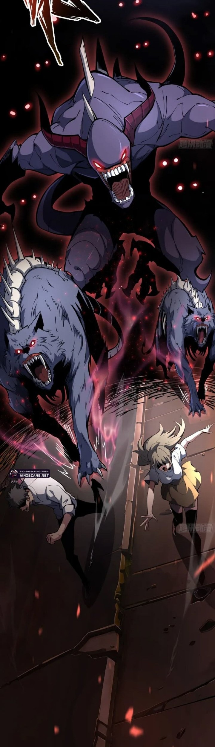 Disaster Comes: I Evolve Into the Crimson King Chapter 1 - halaman 7