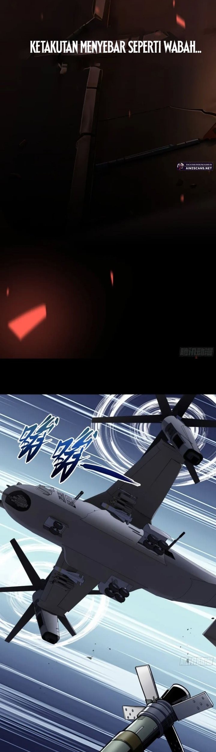 Disaster Comes: I Evolve Into the Crimson King Chapter 1 - halaman 8
