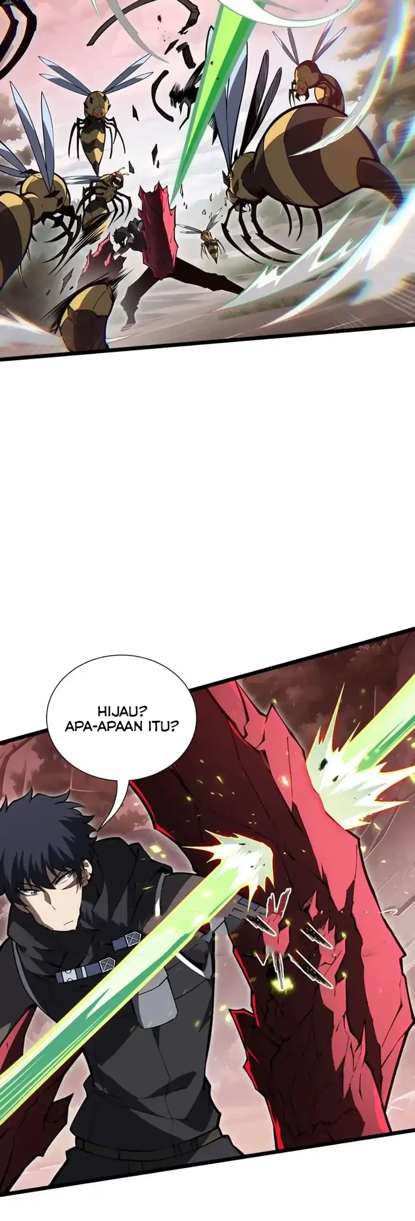 Disaster Comes: I Evolve Into the Crimson King Chapter 12 - halaman 32