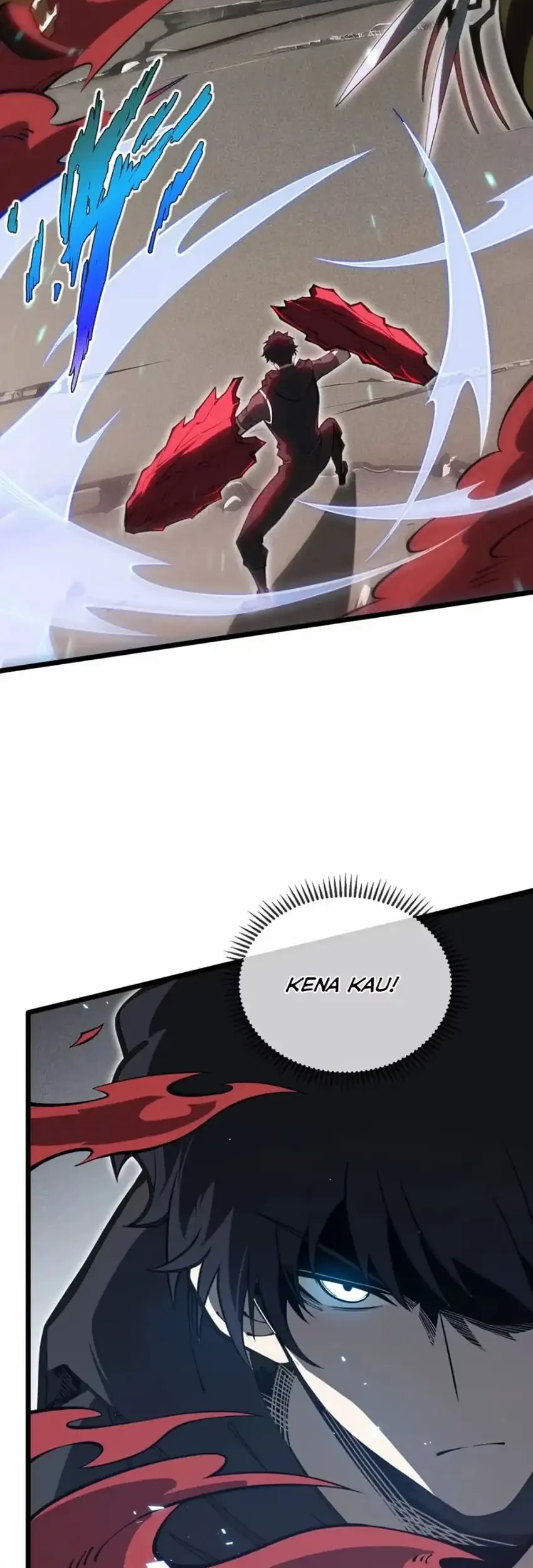 Disaster Comes: I Evolve Into the Crimson King Chapter 12 - halaman 47