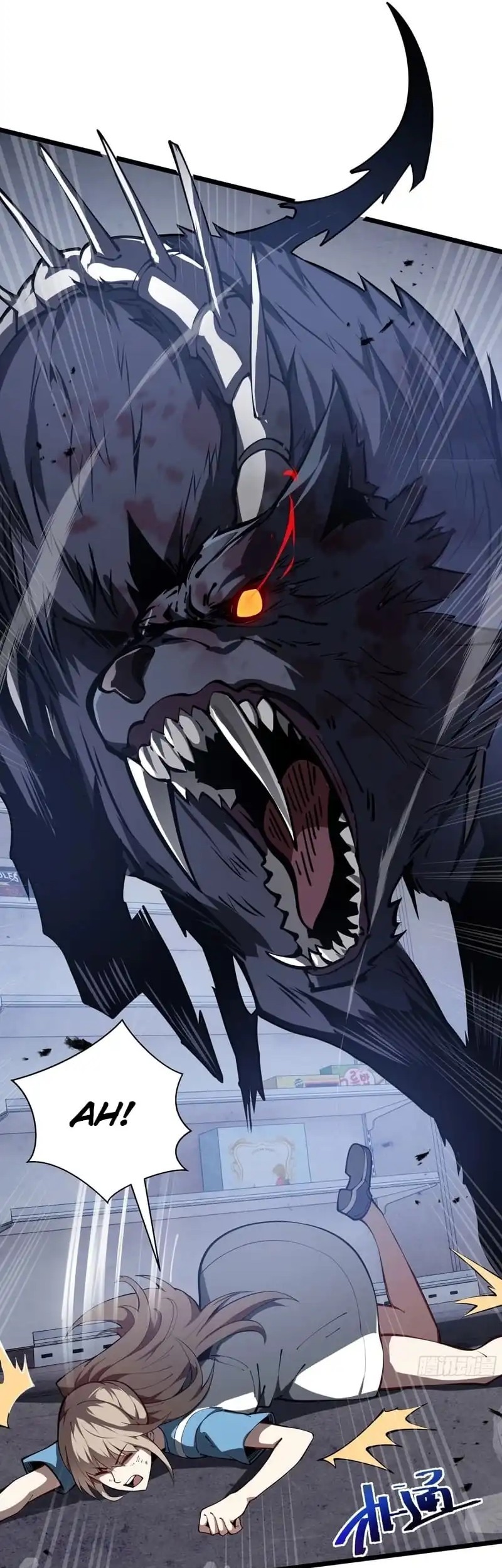 Disaster Comes: I Evolve Into the Crimson King Chapter 2 - halaman 13