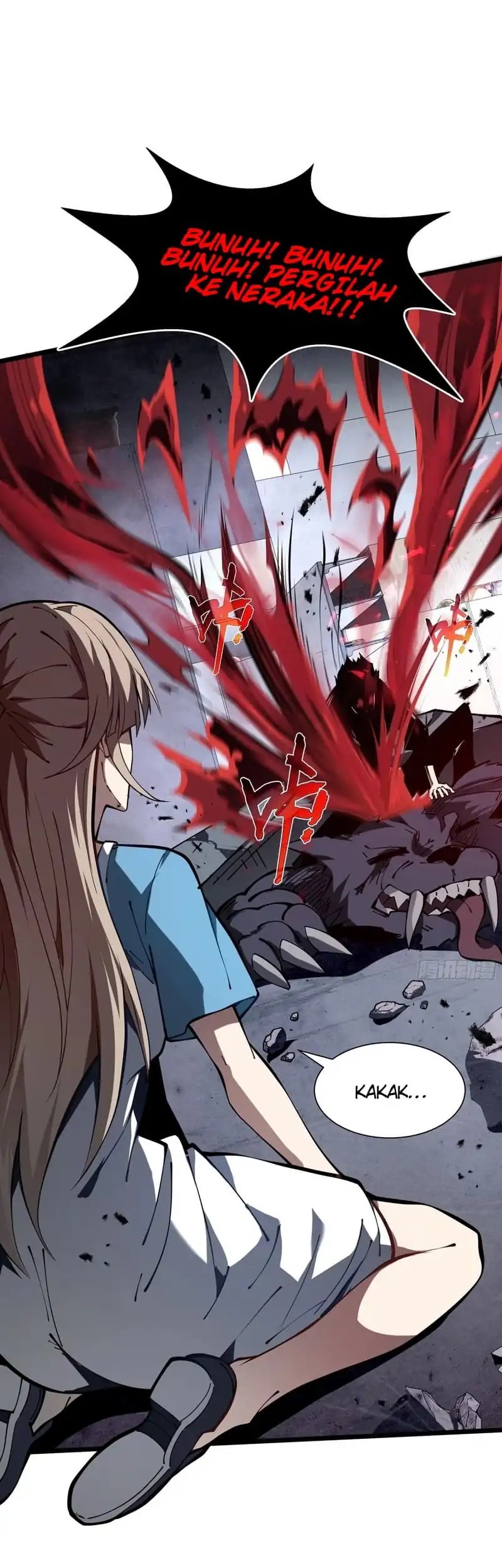 Disaster Comes: I Evolve Into the Crimson King Chapter 2 - halaman 19