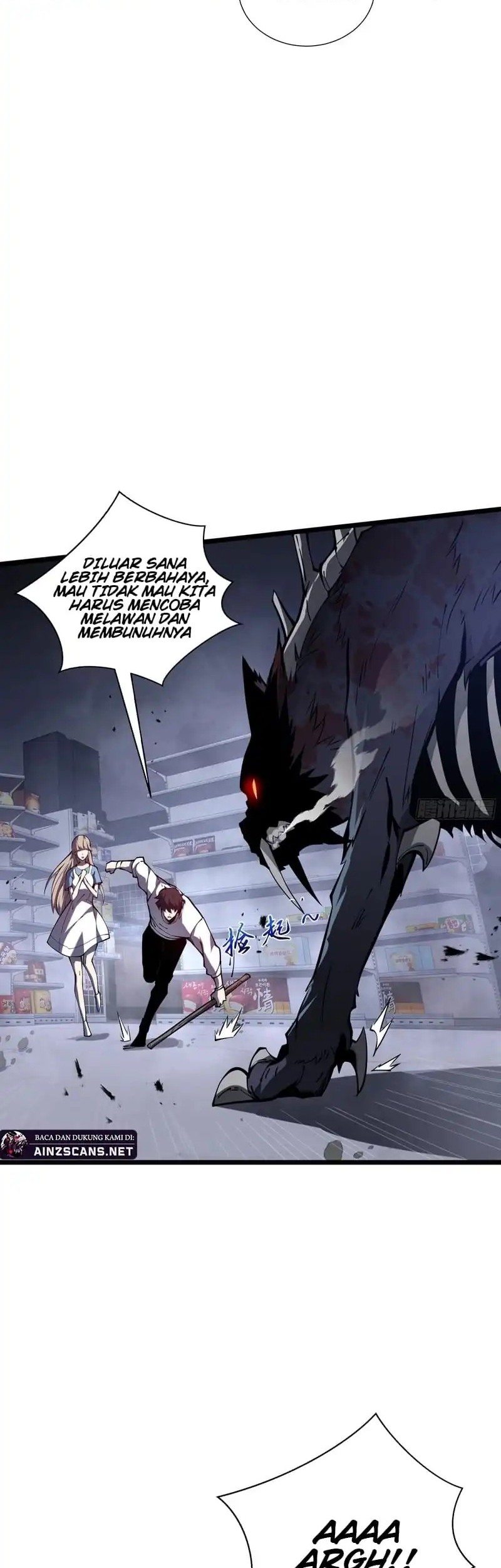 Disaster Comes: I Evolve Into the Crimson King Chapter 2 - halaman 2