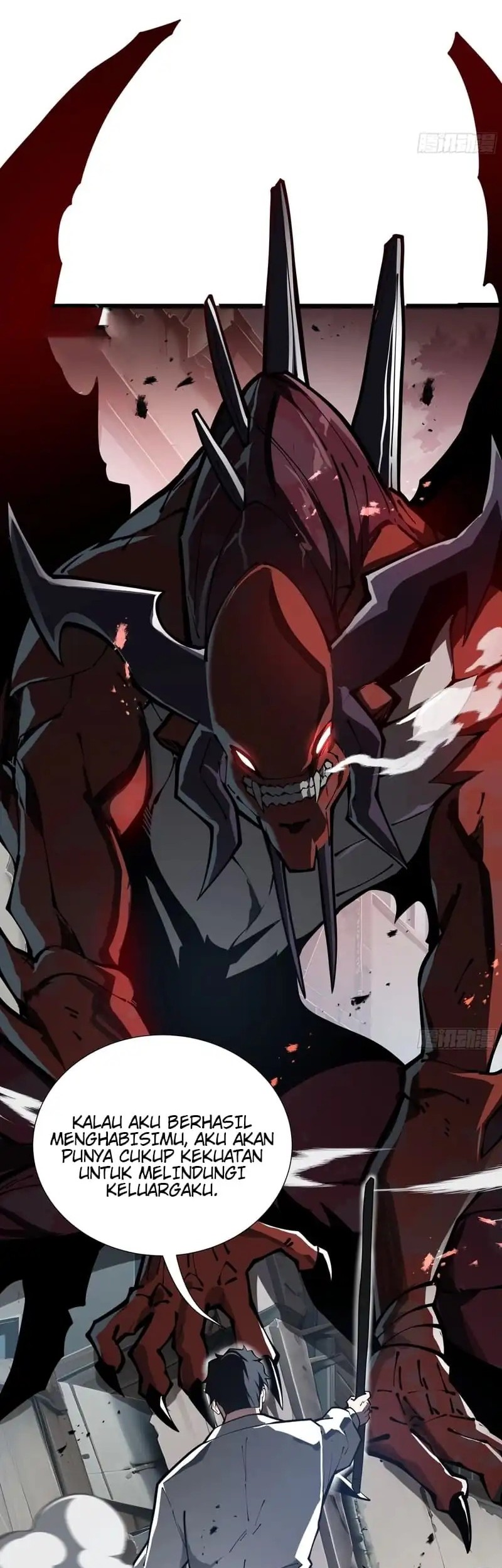 Disaster Comes: I Evolve Into the Crimson King Chapter 2 - halaman 44
