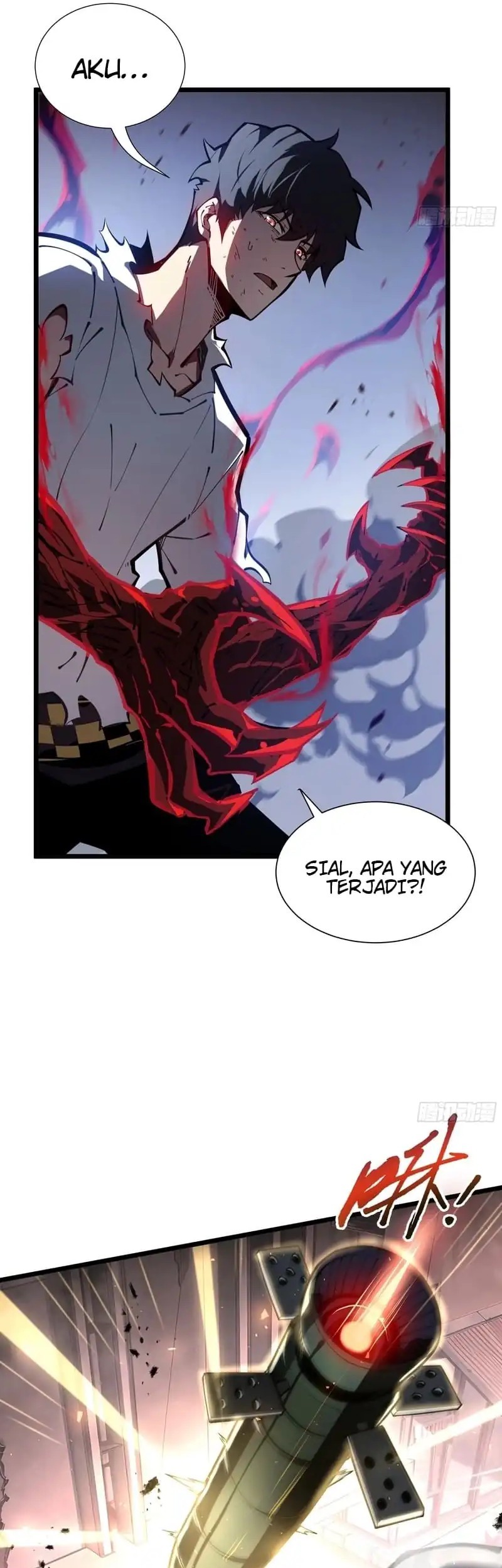 Disaster Comes: I Evolve Into the Crimson King Chapter 2 - halaman 55