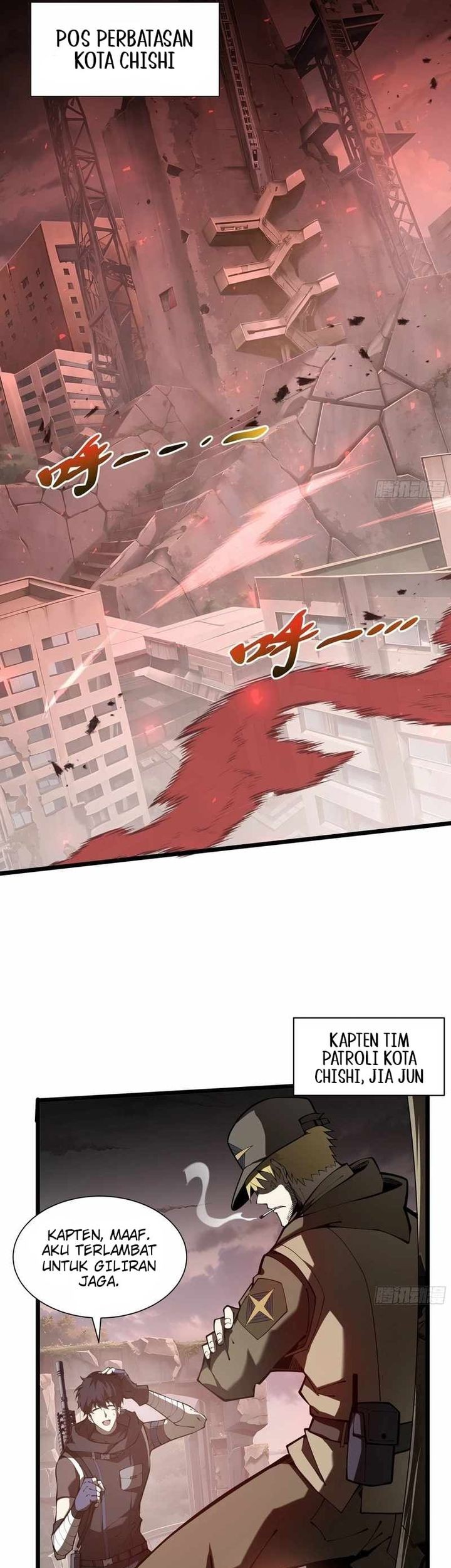 Disaster Comes: I Evolve Into the Crimson King Chapter 3 - halaman 12