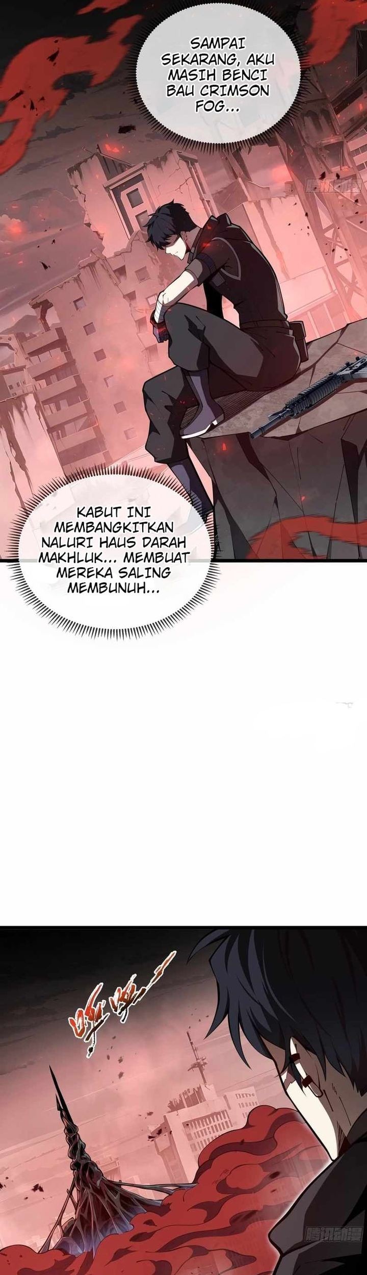 Disaster Comes: I Evolve Into the Crimson King Chapter 3 - halaman 24