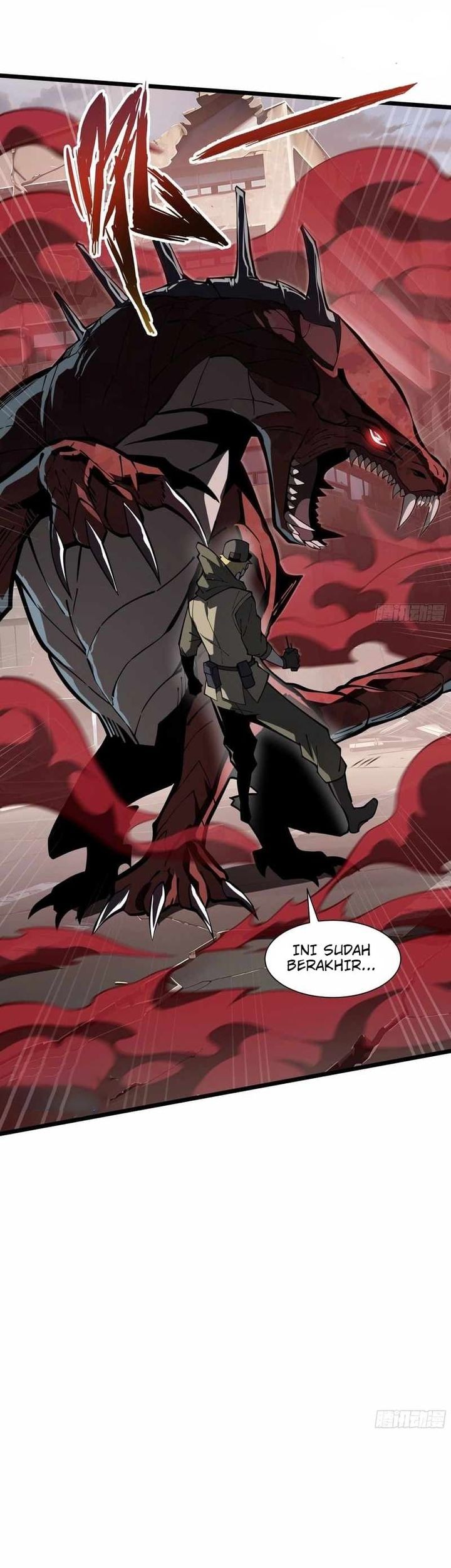 Disaster Comes: I Evolve Into the Crimson King Chapter 3 - halaman 34