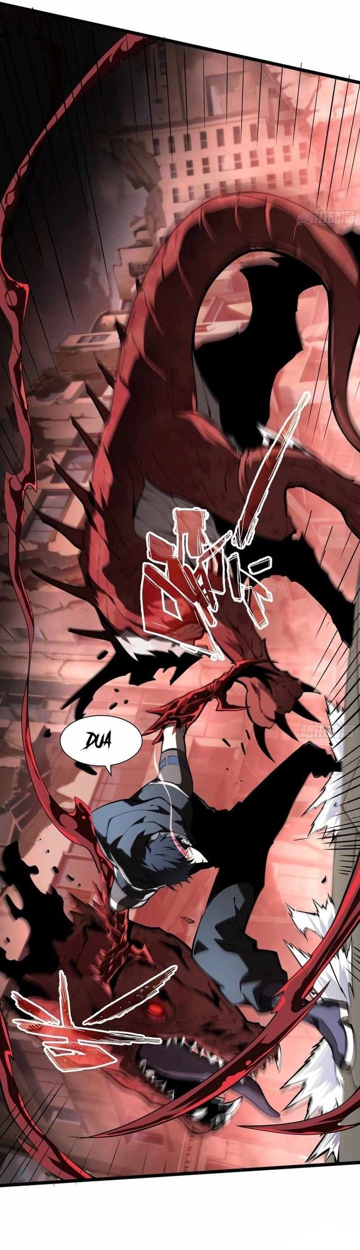 Disaster Comes: I Evolve Into the Crimson King Chapter 3 - halaman 43