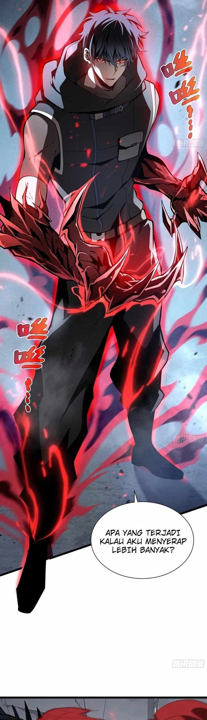 Disaster Comes: I Evolve Into the Crimson King Chapter 3 - halaman 47