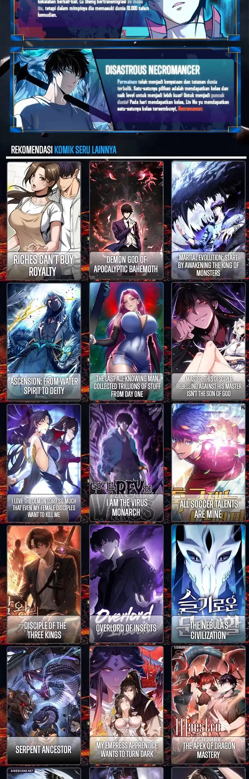 Disaster Comes: I Evolve Into the Crimson King Chapter 7 - halaman 44