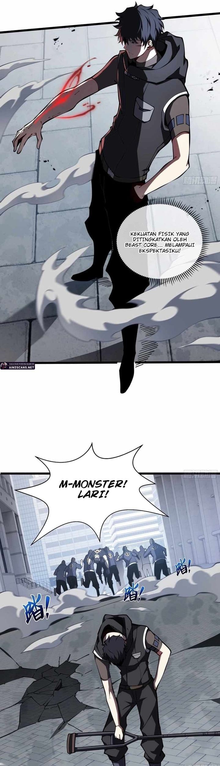 Disaster Comes: I Evolve Into the Crimson King Chapter 8 - halaman 39