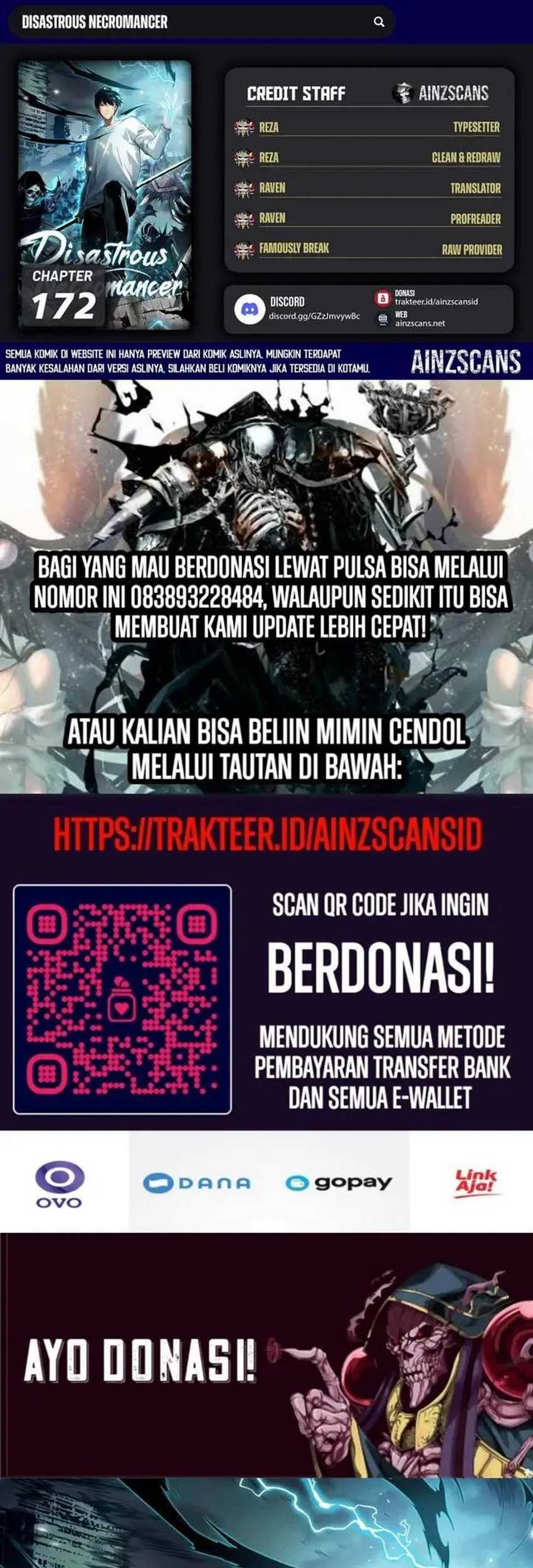 Disastrous Necromancer Chapter 172 - halaman 1