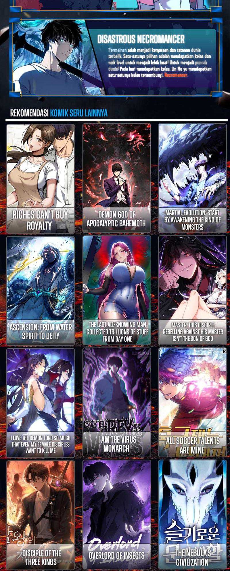 Disastrous Necromancer Chapter 175 - halaman 35