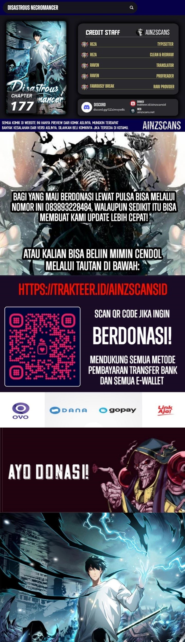 Disastrous Necromancer Chapter 177 - halaman 1