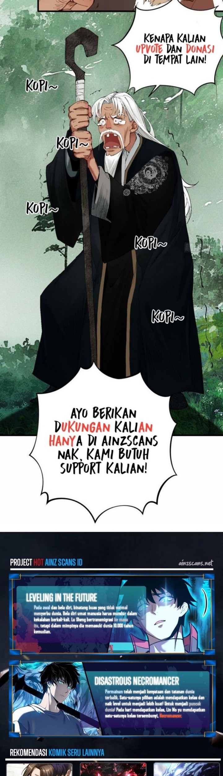 Disastrous Necromancer Chapter 177 - halaman 34