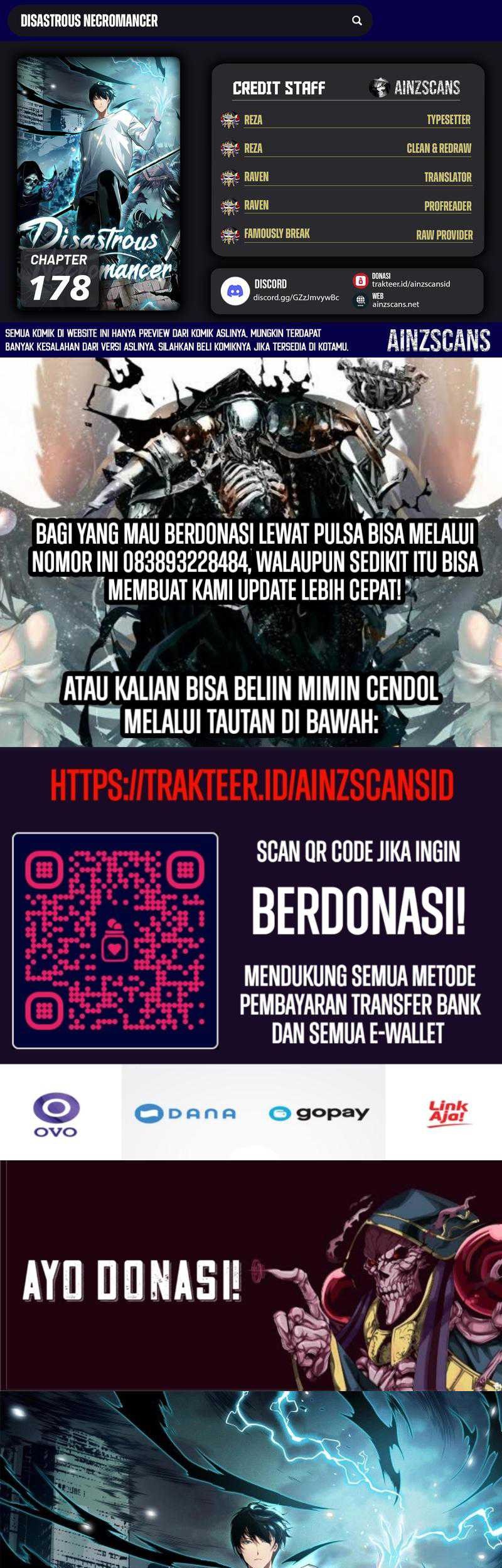 Disastrous Necromancer Chapter 178 - halaman 1