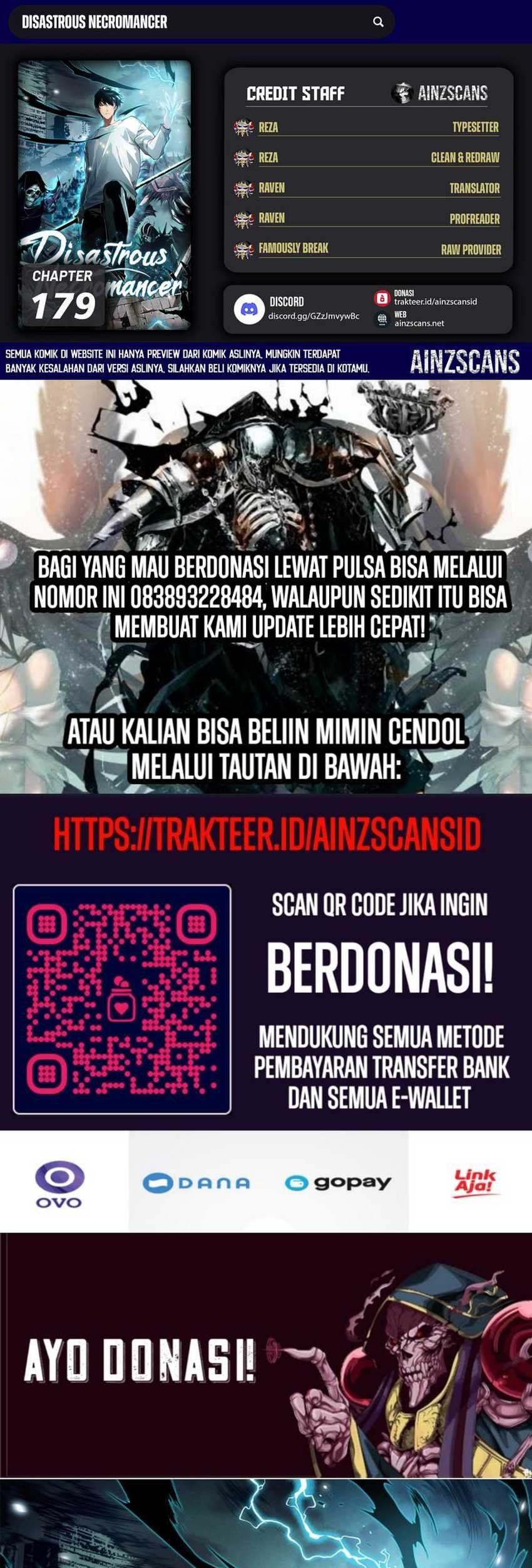 Disastrous Necromancer Chapter 179 - halaman 1