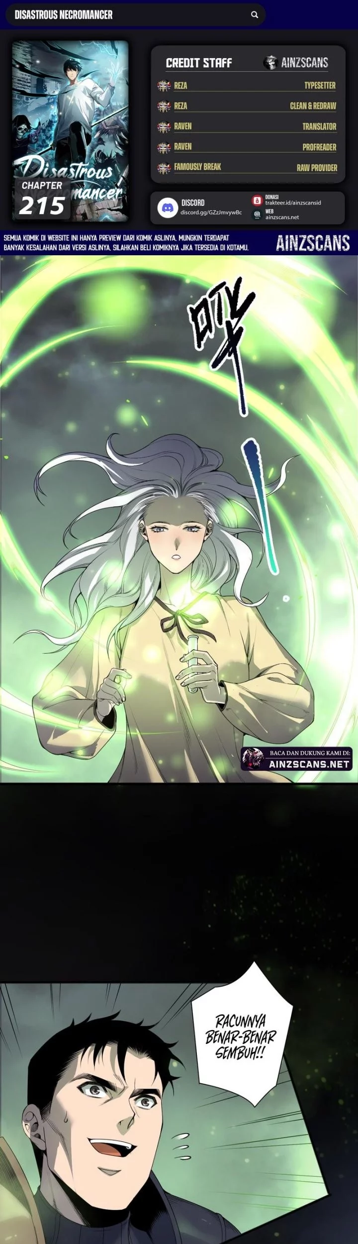 Disastrous Necromancer Chapter 215 - halaman 1