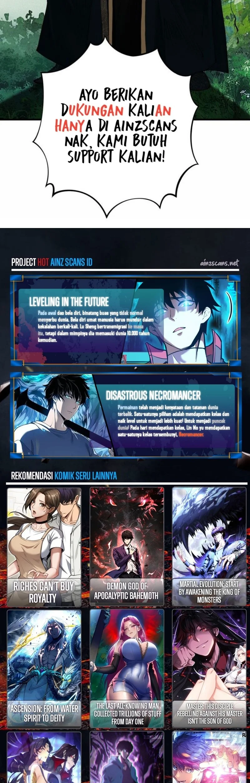 Disastrous Necromancer Chapter 232 - halaman 46