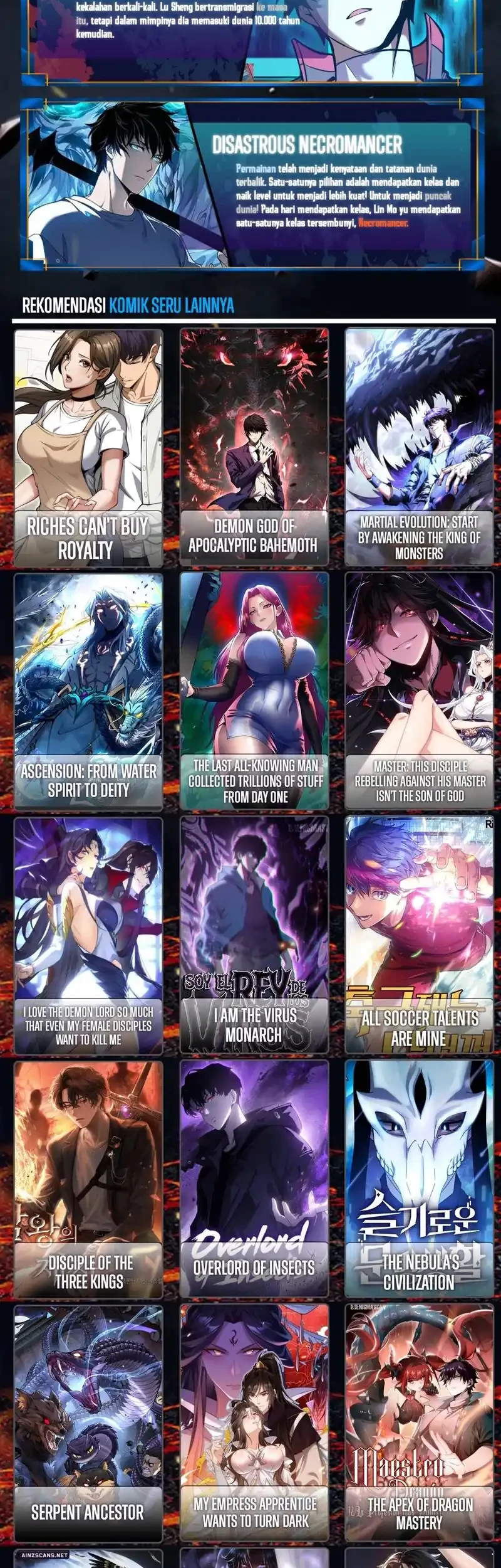 Disastrous Necromancer Chapter 247 - halaman 42