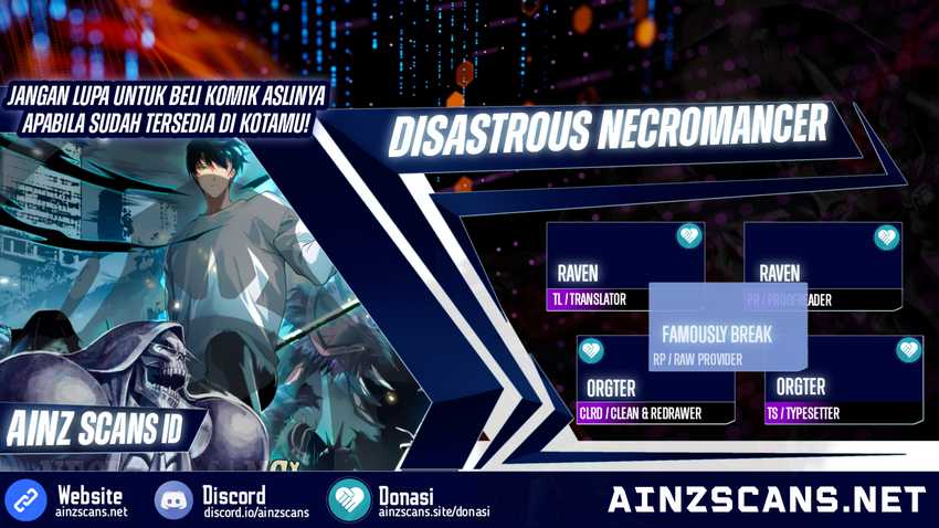 Disastrous Necromancer Chapter 72 - halaman 1