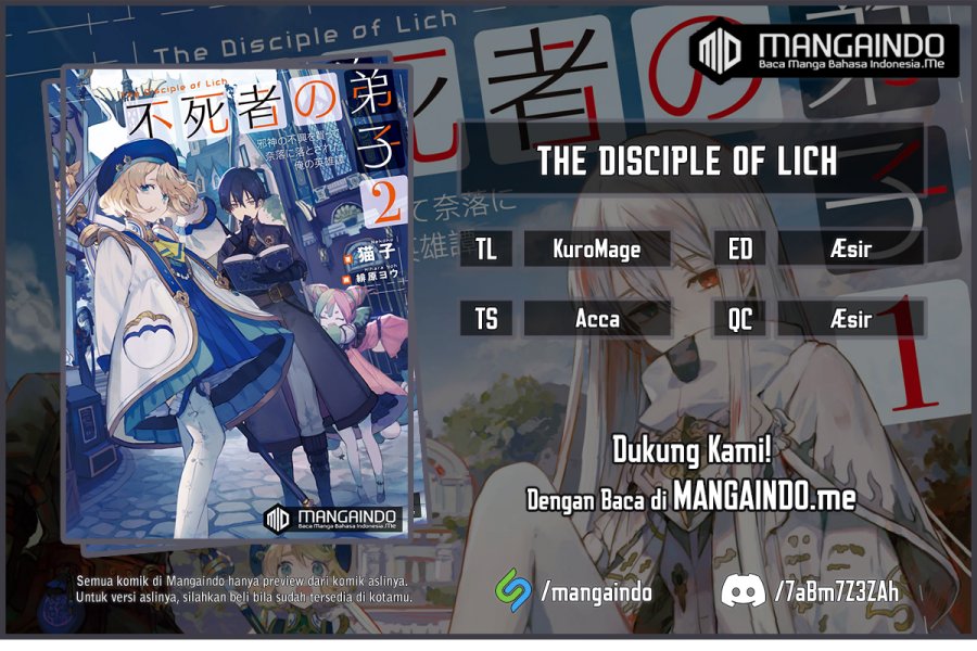Disciple of the Lich: Or How I Was Cursed by the Gods and Dropped Into the Abyss! Chapter 18 - halaman 1