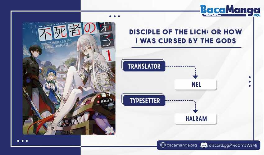 Disciple of the Lich: Or How I Was Cursed by the Gods and Dropped Into the Abyss! Chapter 6.1 - halaman 1