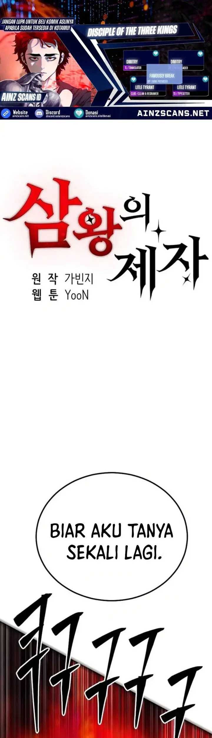 Disciple of the Three Kings Chapter 10 - halaman 1