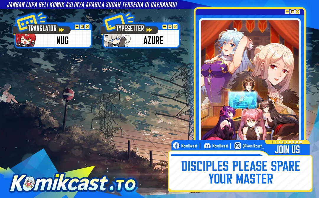 Disciples, Please Spare Your Master Chapter 59 - halaman 1