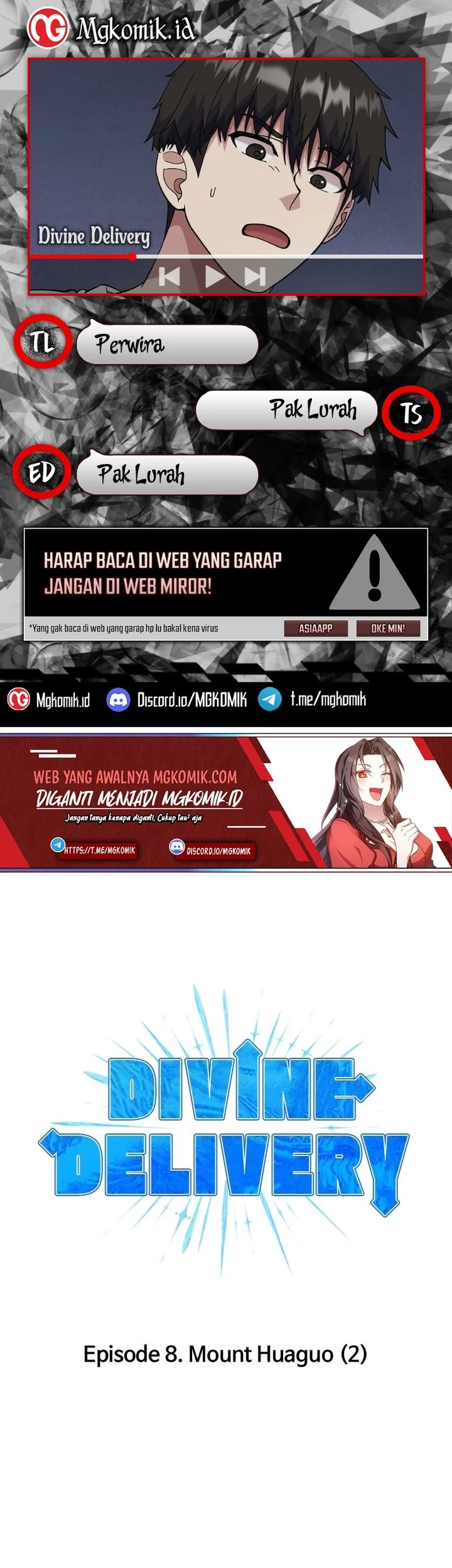 Divine Delivery Chapter 8 - halaman 1