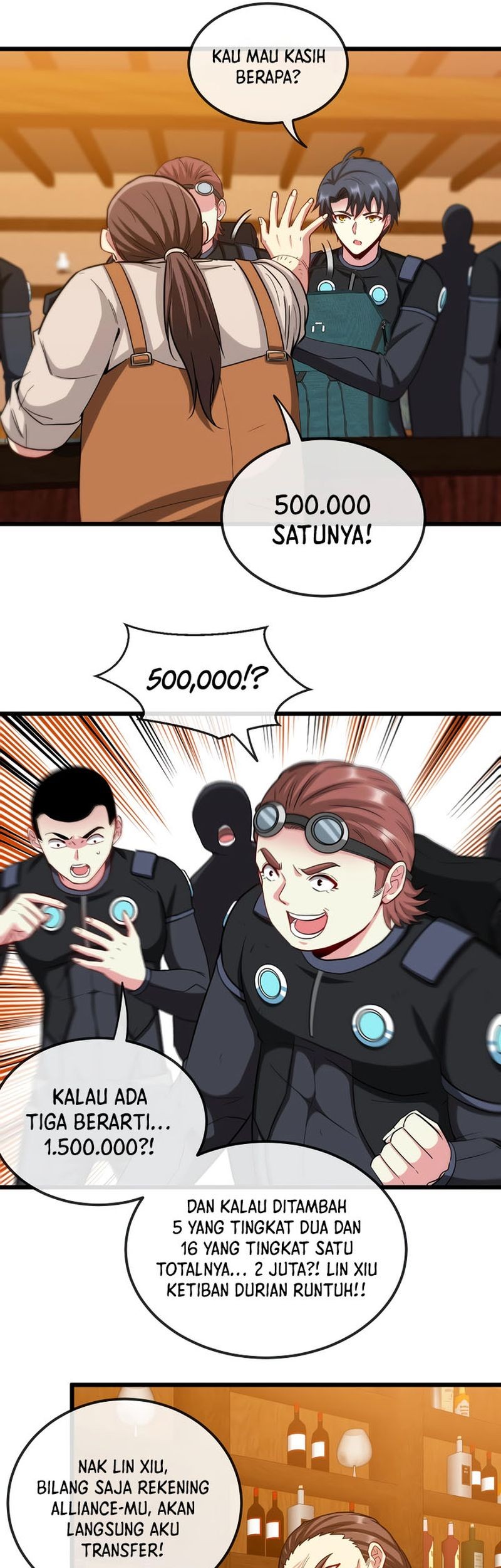 Divine Leveling System Chapter 11 - halaman 18