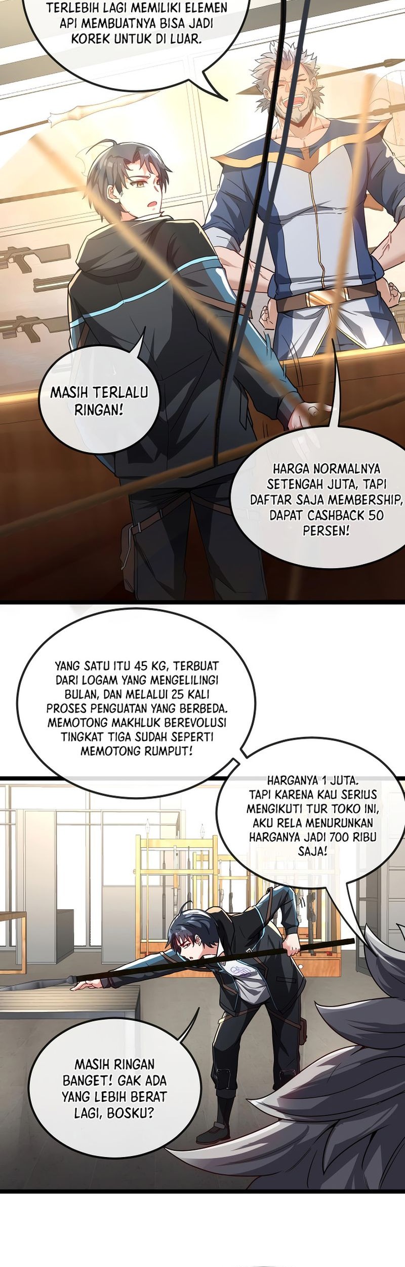 Divine Leveling System Chapter 13 - halaman 23