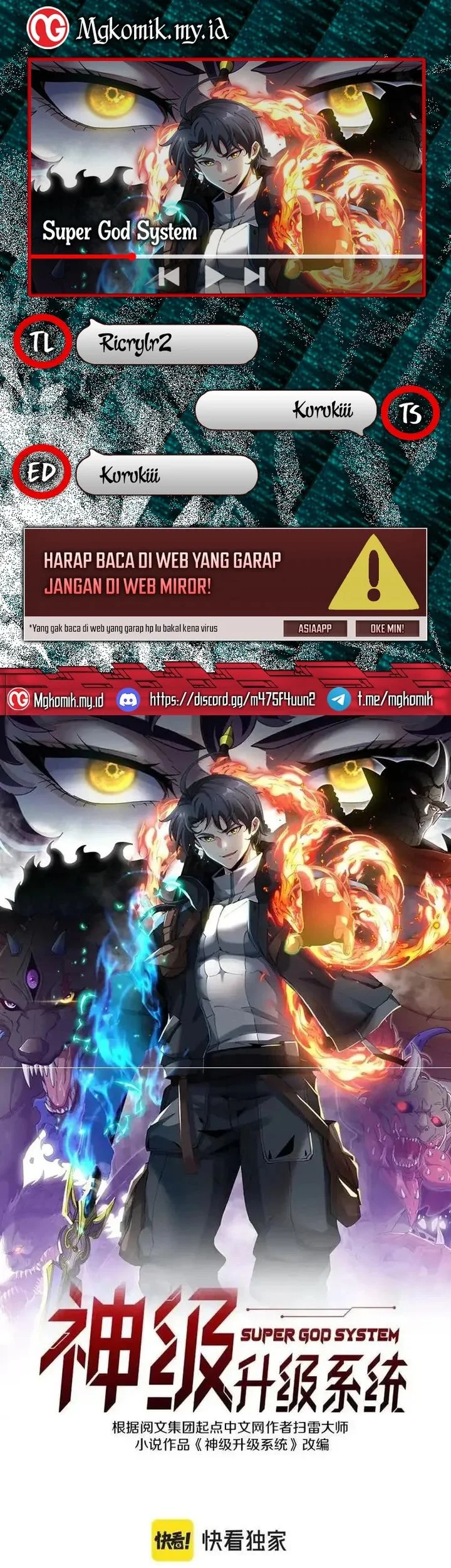 Divine Leveling System Chapter 189 - halaman 1