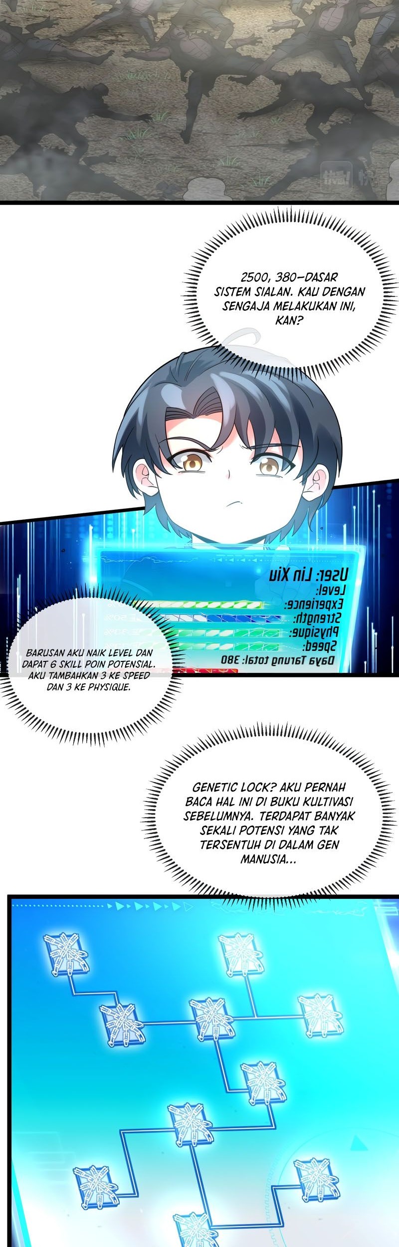 Divine Leveling System Chapter 3 - halaman 52