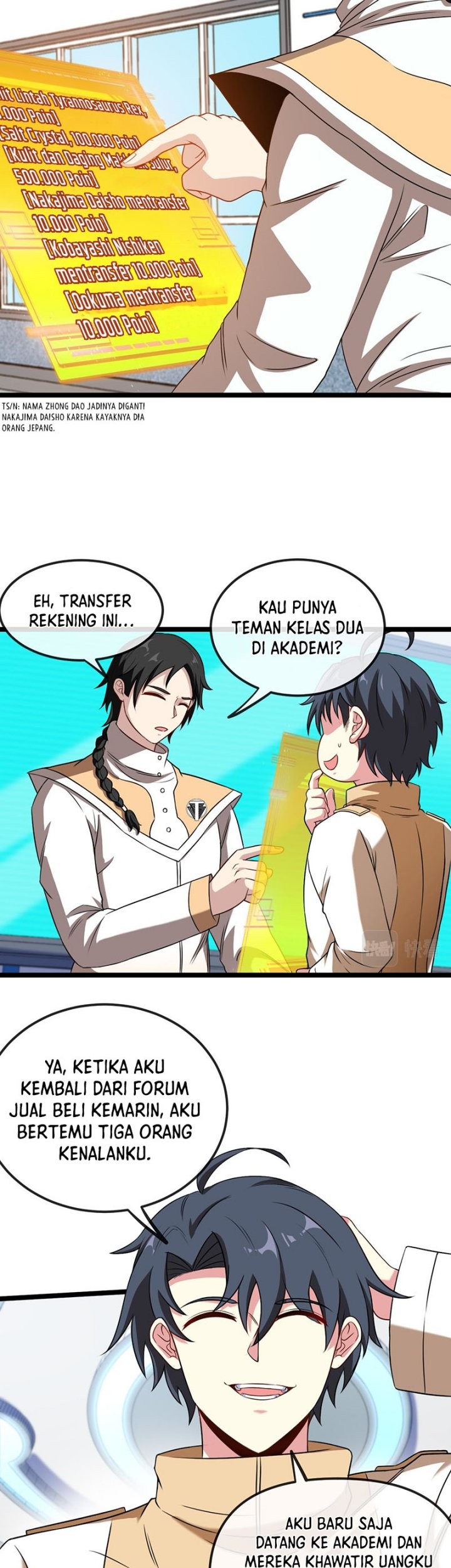 Divine Leveling System Chapter 75 - halaman 20
