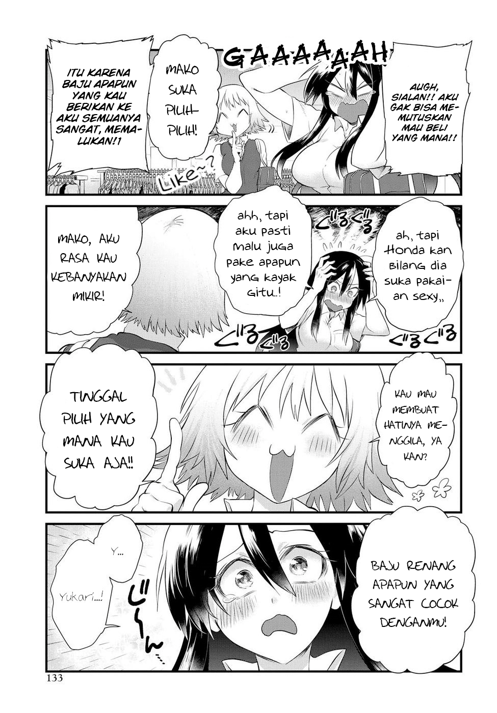 Do Chokkyuu Kareshi x Kanojo Chapter 9 - halaman 14