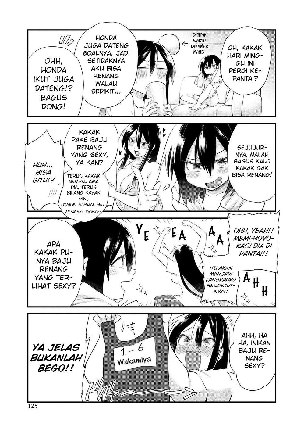 Do Chokkyuu Kareshi x Kanojo Chapter 9 - halaman 6
