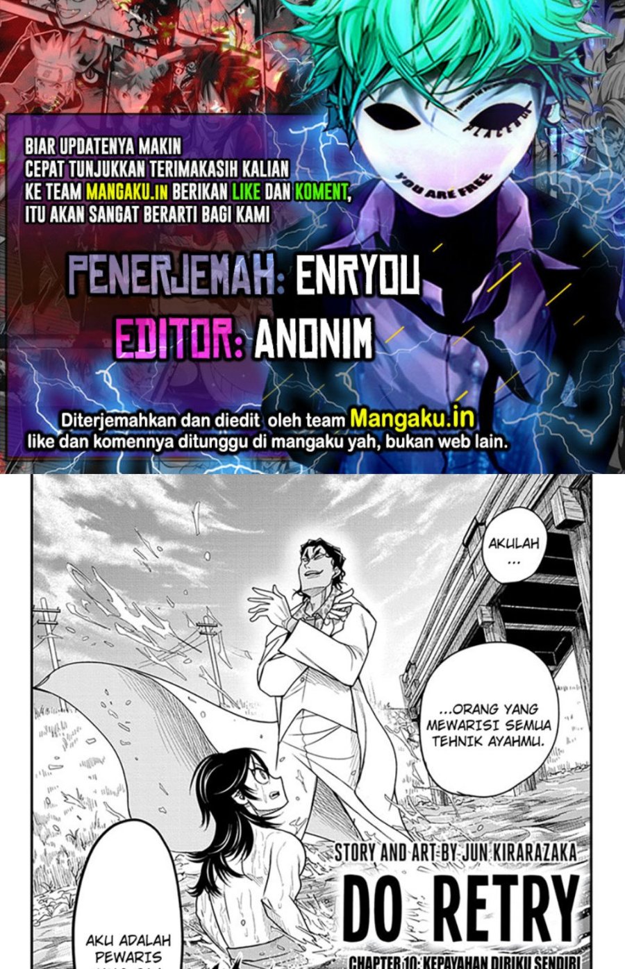 Do Retry Chapter 10 - halaman 1