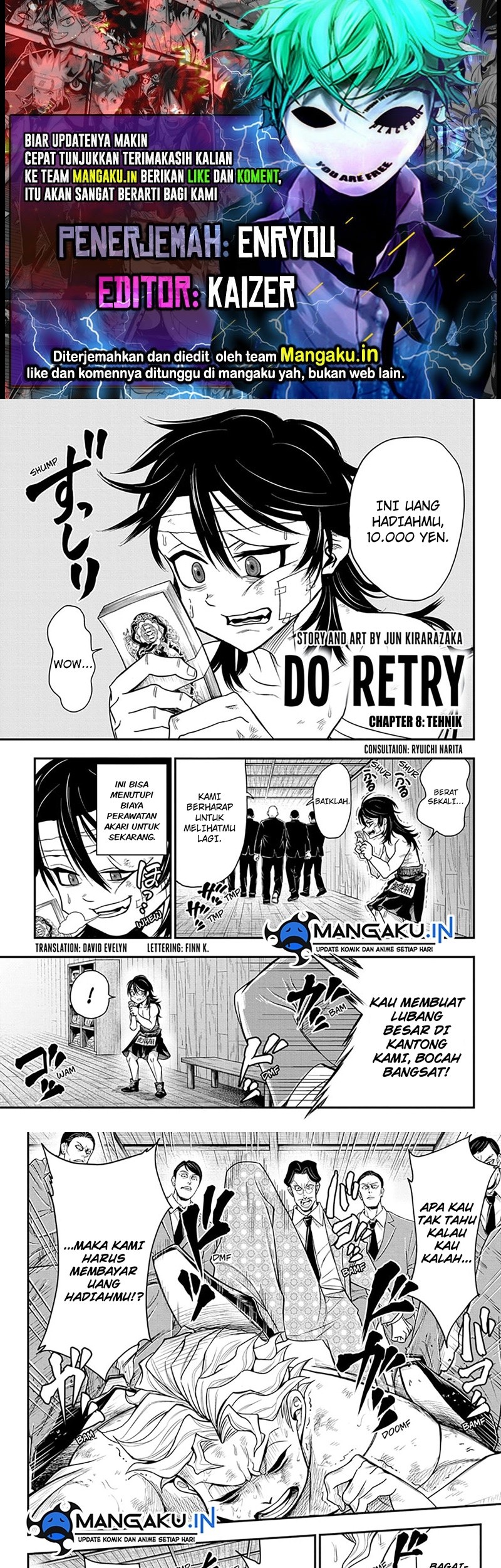 Do Retry Chapter 8 - halaman 1