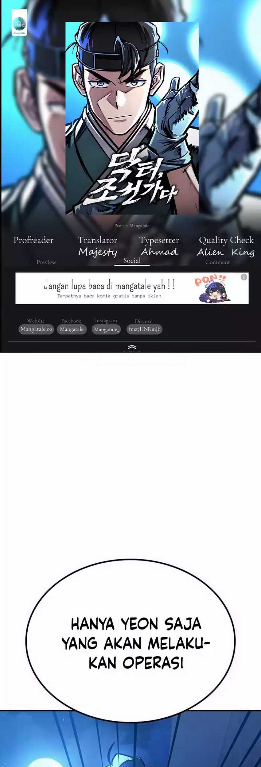 Doctor's Time Travel to Joseon Chapter 7 - halaman 1