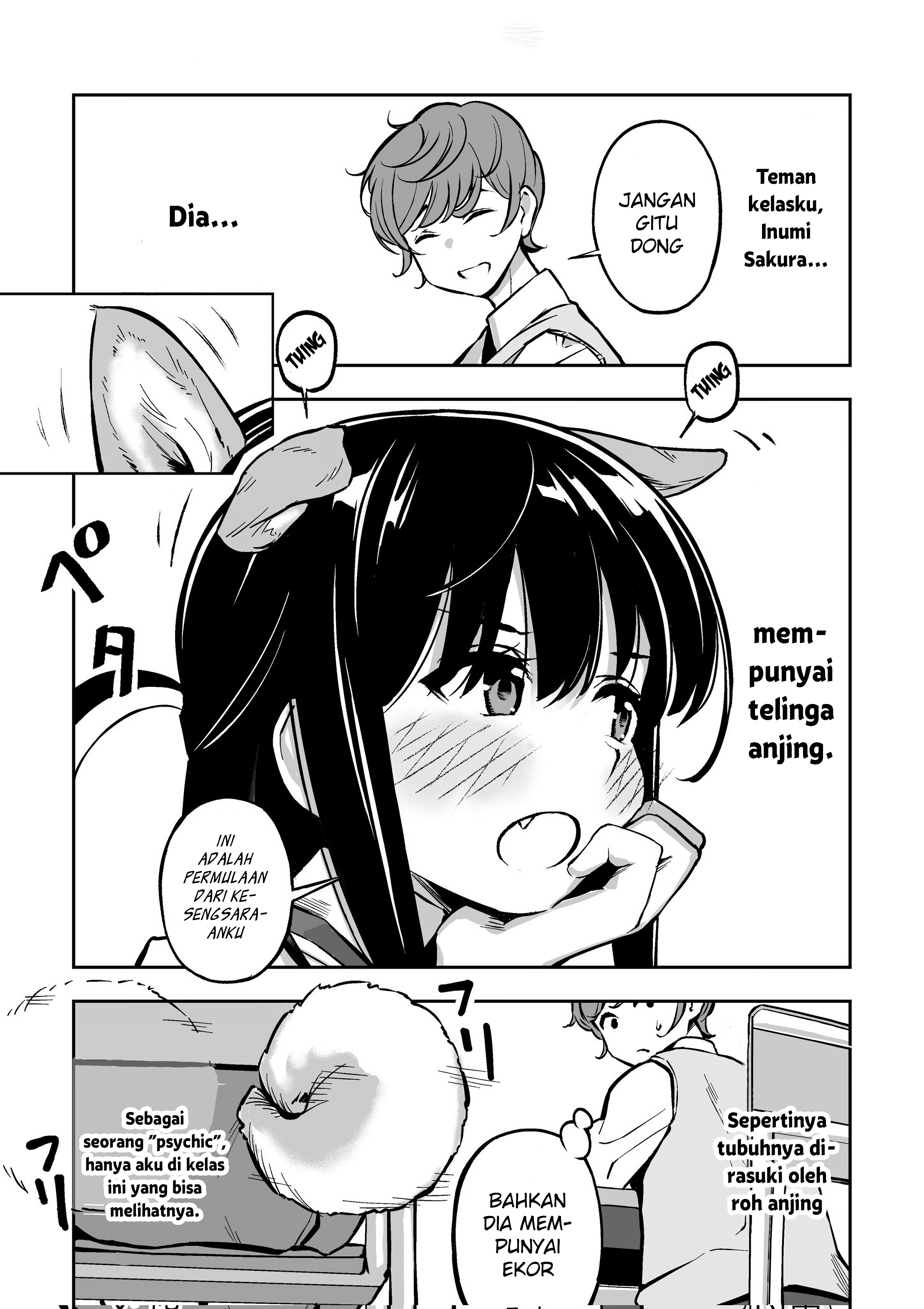 Dog-Eared Tsundere Classmate Story Chapter 1 - halaman 2